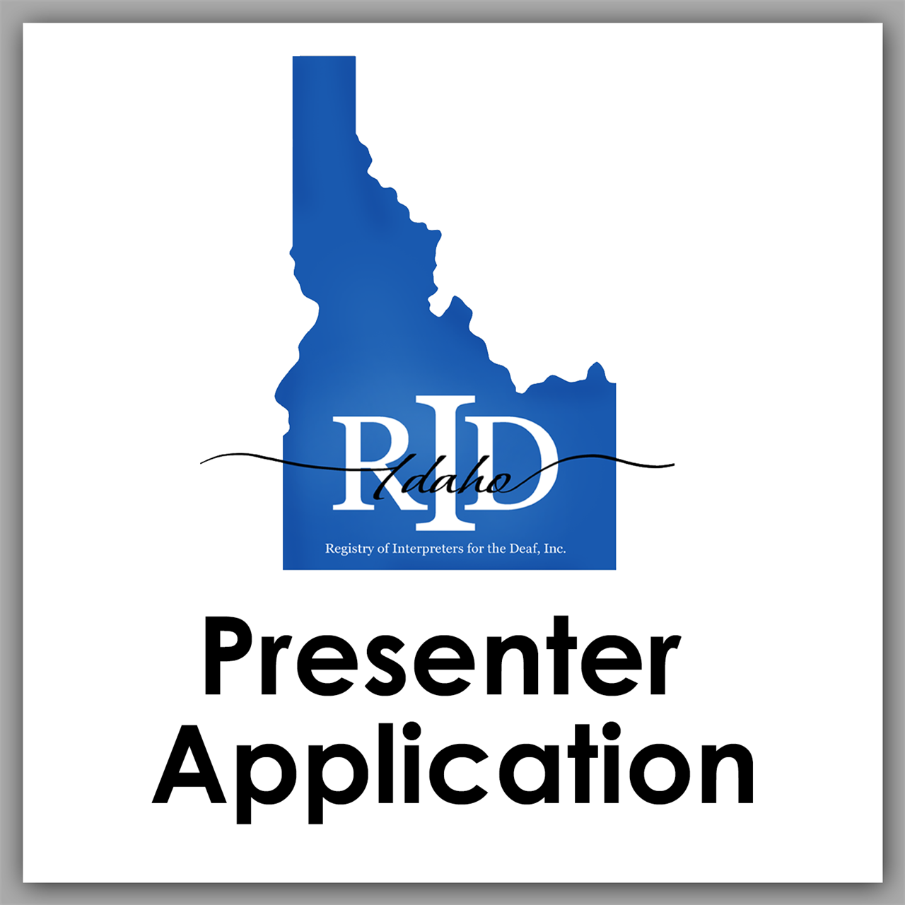 Presenter Application Button