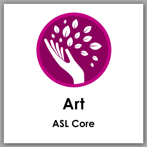 ASL Core Art Button
