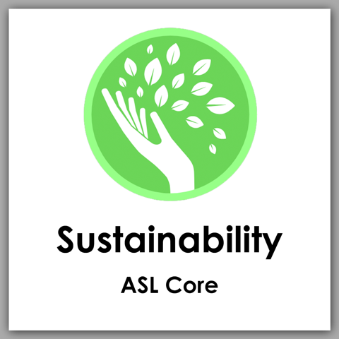 Sustainability ASL Core Button