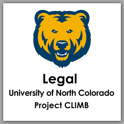 Legal UNC Project Climb Button