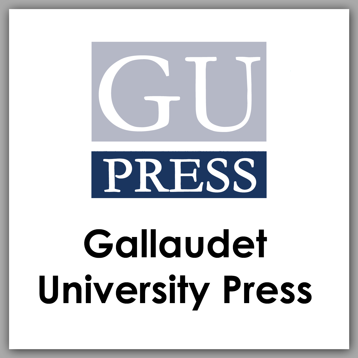 Gallaudet University Press Button